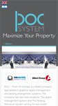 Mobile Screenshot of poc-system.com