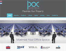 Tablet Screenshot of poc-system.com